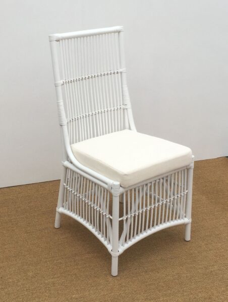 Columbus Side Dining Chair, Solid White