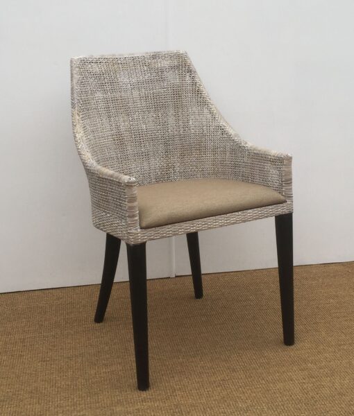 Tennesse Side Chair. Smoked Grey Wash