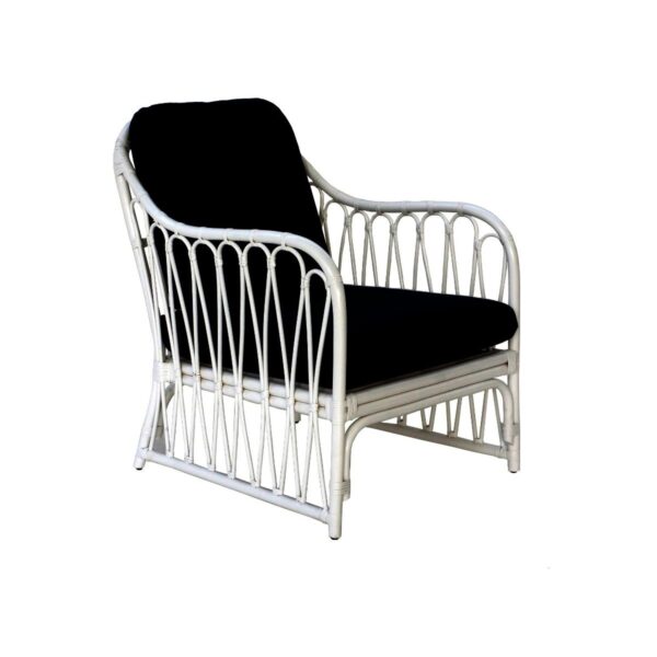 Antigua Arm Chair, White